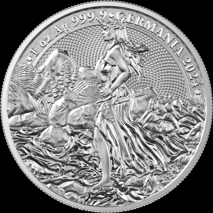 Germania 1 uncja Srebra 2024 - image 1