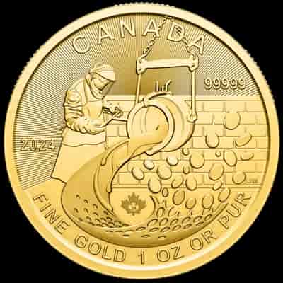 Klondike Gorączka Złota 1 uncja złota 2024 - image 1