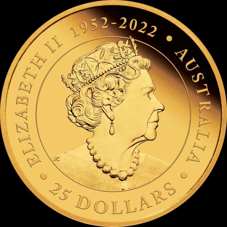 Kookaburra 1/4 uncji złota Proof 2023 - image 2