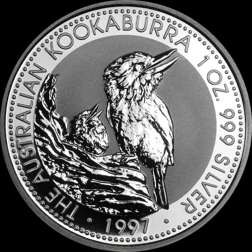 Kookaburra 1 uncja srebra 1997 - image 1