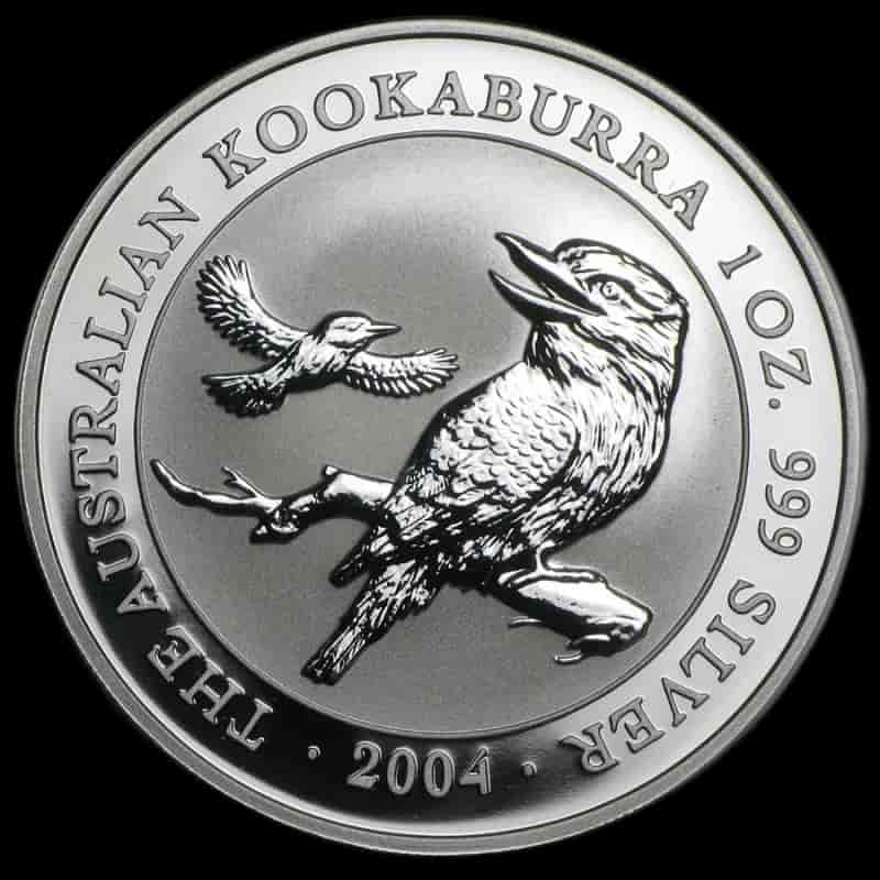 Kookaburra 1 uncja srebra 2004 - image 1