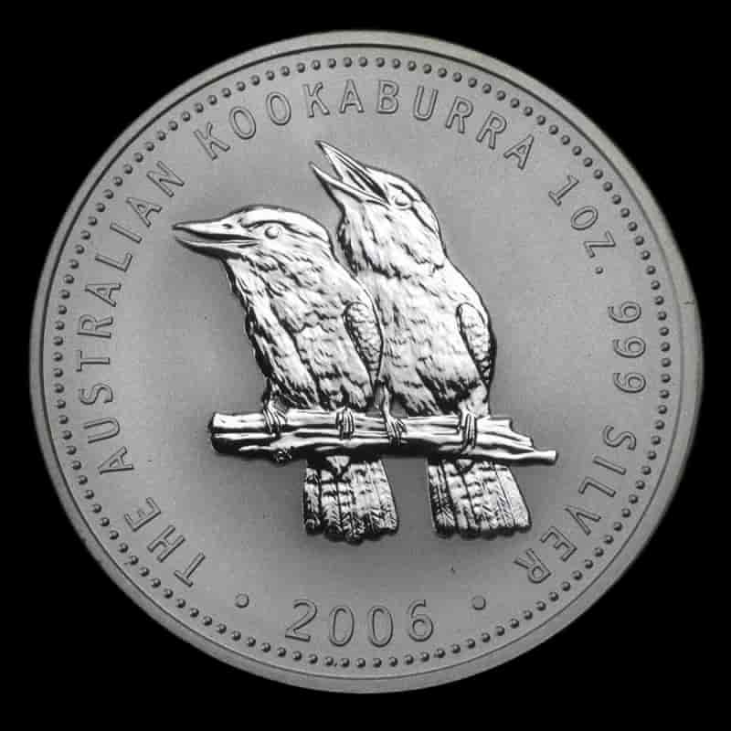 Kookaburra 1 uncja srebra 2006 - image 1