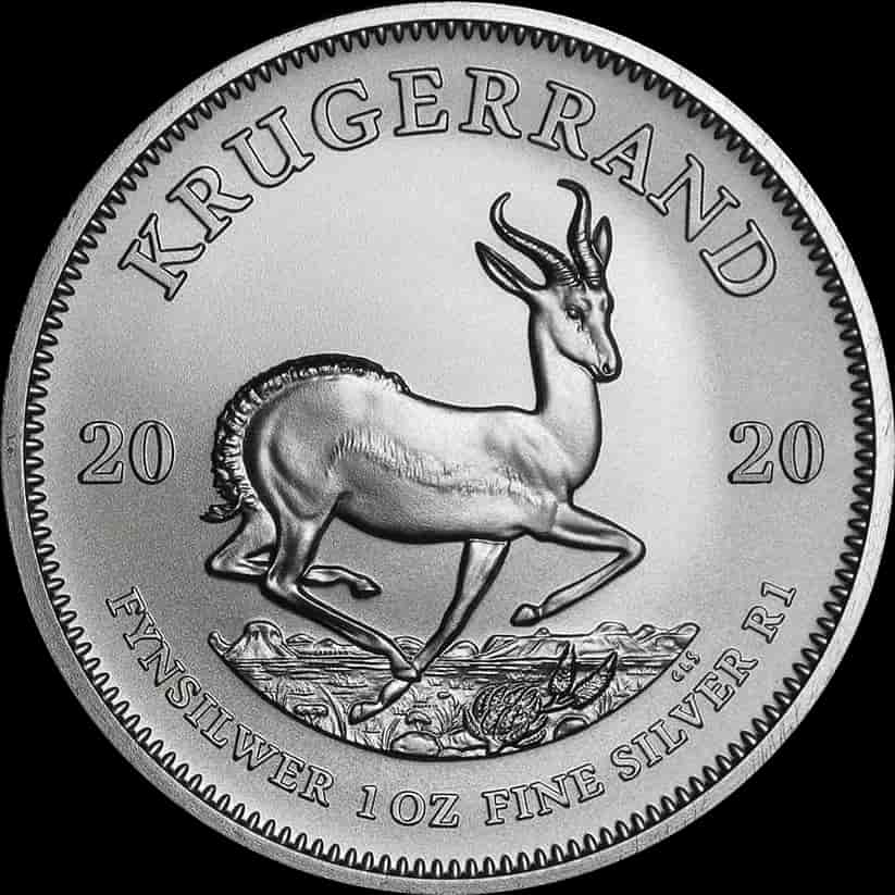 Krugerrand 1 uncja srebra 2020 - image 1