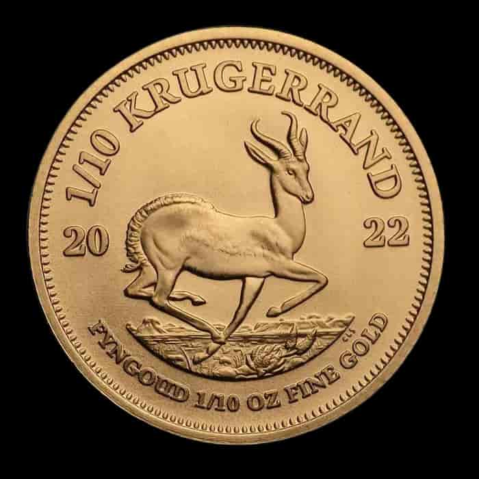 Krugerrand 1/10 uncji złota 2022 - image 1