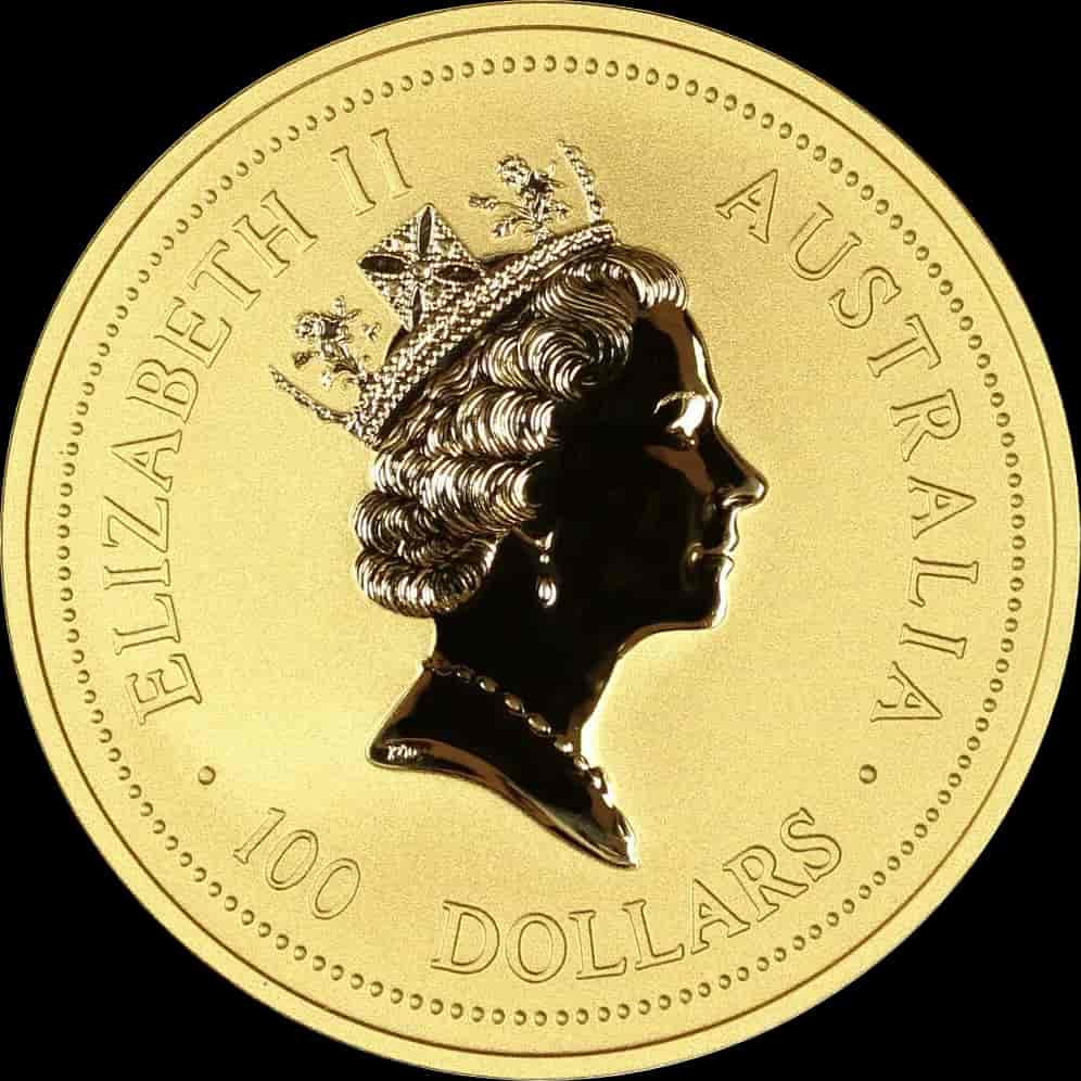 Lunar I Rok Myszy 1 uncja Złota 1996 - image 2