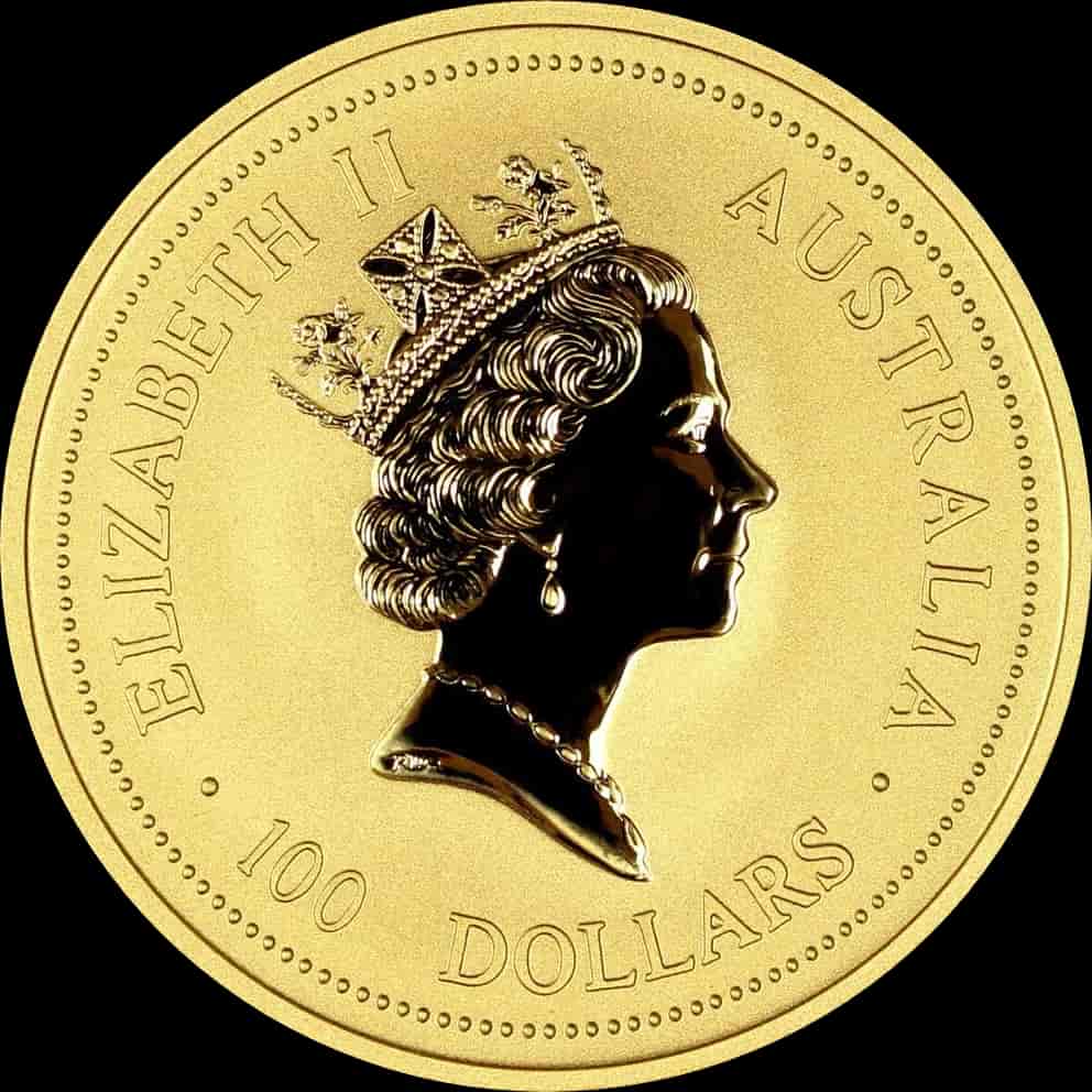 Lunar I Rok Wołu 1 uncja Złota 1997 - image 2