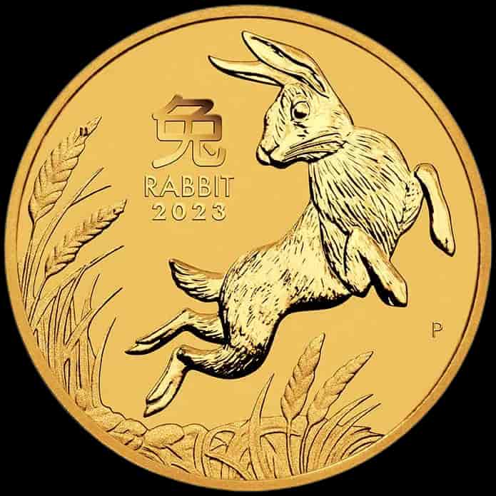 Lunar III Rok Królika 1 uncja złota 2023 - image 1