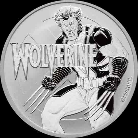 Marvel Wolverine 1 uncja srebra 2021 - image 1