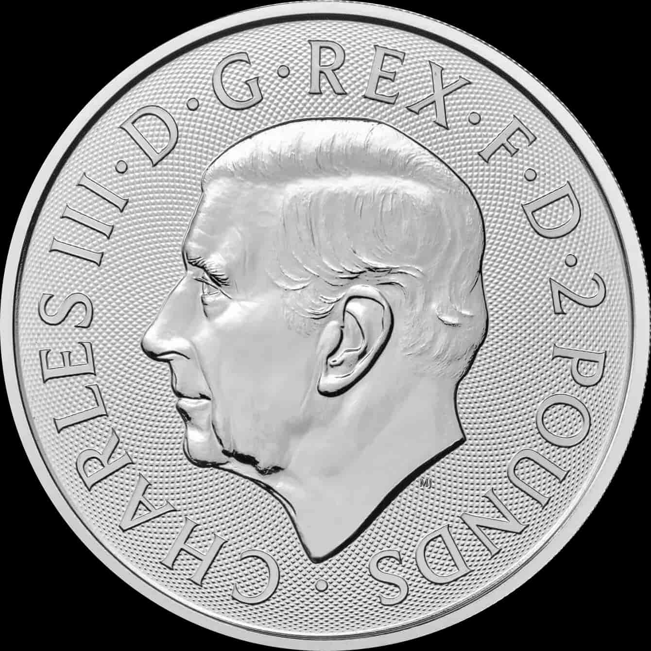 Mity i Legendy Beowulf and Grendel 1 uncja Srebra 2024 - image 2