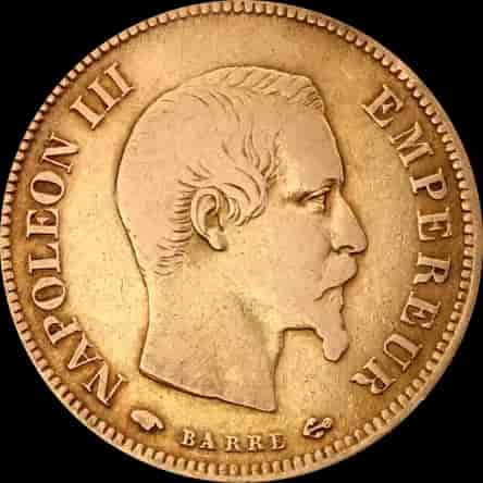 10 Franków Francuskich Napoleon III - image 1