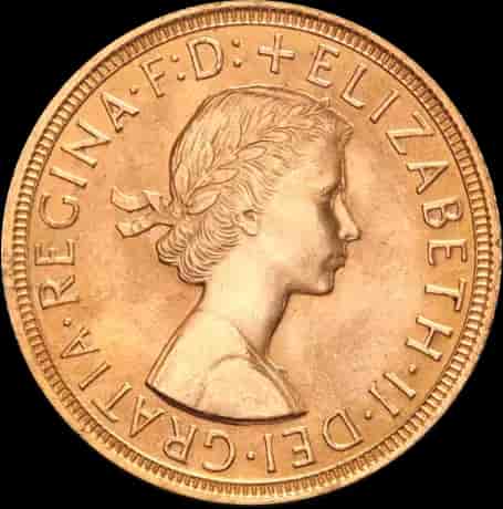 Złoty Suweren Elżbieta II Losowe Lata - image 1