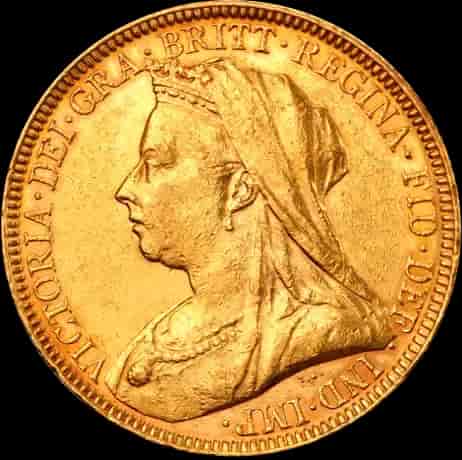 Złoty Suweren Królowa Wiktoria Losowe Lata - image 1
