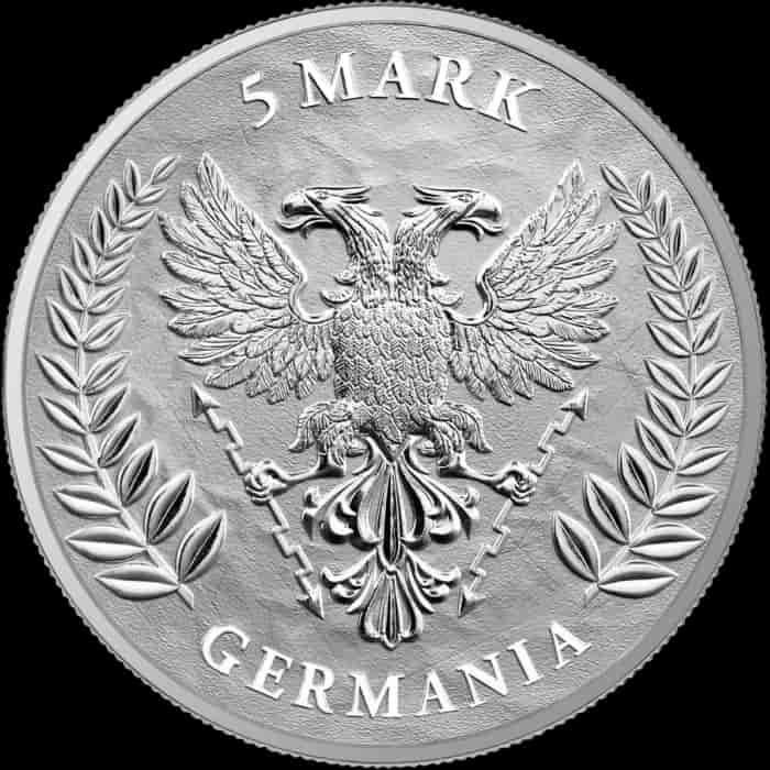Germania 1 uncja Srebra 2021 - image 2