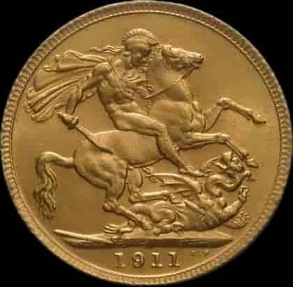 Złoty Suweren: Król Jerzy V 1911 1932 - image 2