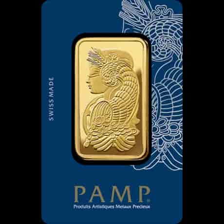 Sztabka 50g złota PAMP - image 1