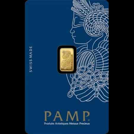 Sztabka 1g złota PAMP - image 1