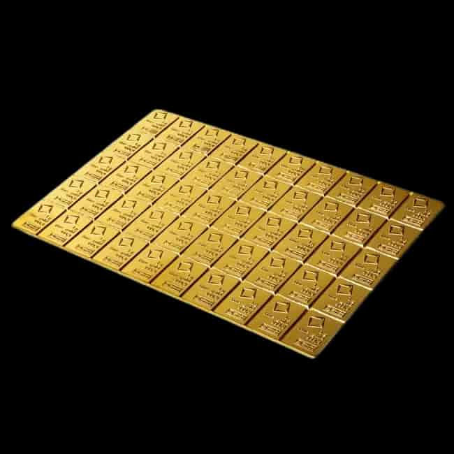 Sztabka Combibar 50x1g złota Valcambi - image 1