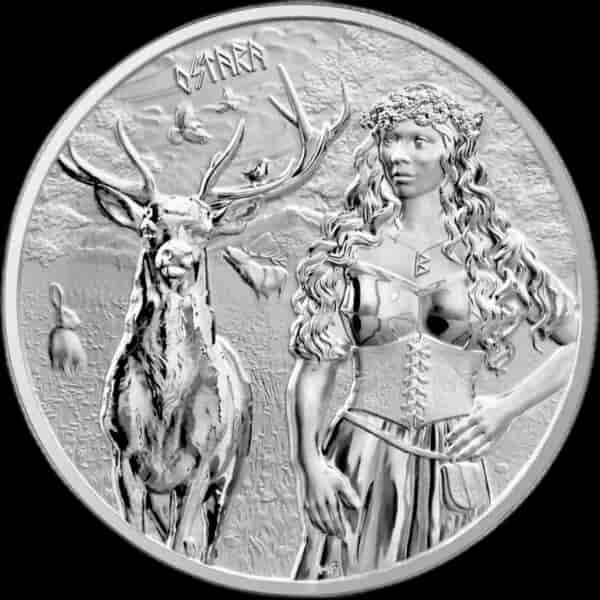 Valkyries Ostara 1 uncja srebra 2023 - image 1