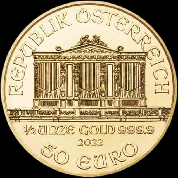 Wiedeński Filharmonik 1/25 uncji złota Losowe lata - image 2