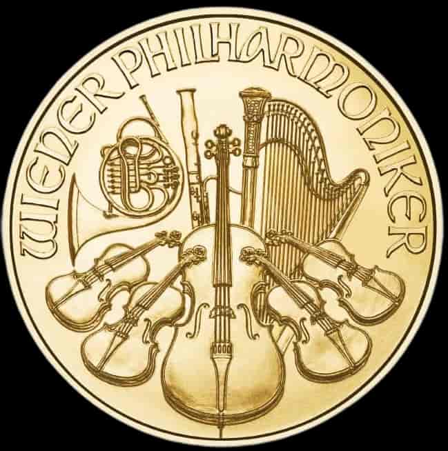 Wiedeński Filharmonik 1/10 uncji złota 2023 - image 1