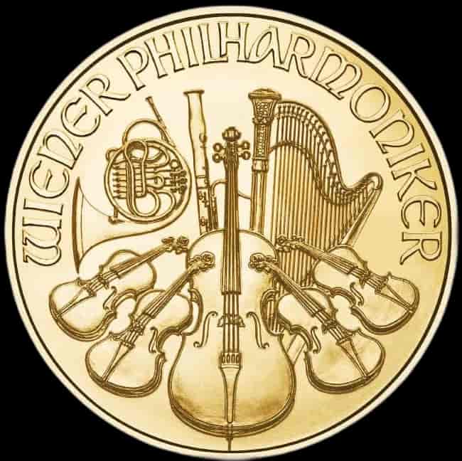 Wiedeński Filharmonik 1/4 uncji złota 2023 - image 1
