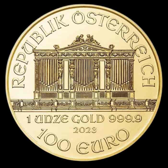 Wiedeński Filharmonik 1 uncja złota 2023 - image 2