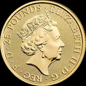 The Royal Tudor Beasts: The Yale Of Beaufort 1/4 uncji złota 2023 - image 2