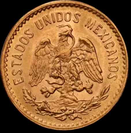 Złota Moneta 5 Pesos Hidalgo - image 1