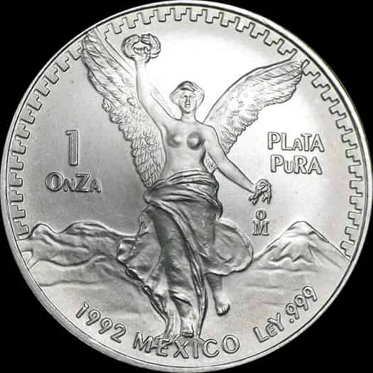 Mexican Libertad 1 uncja srebra 1992 - image 1