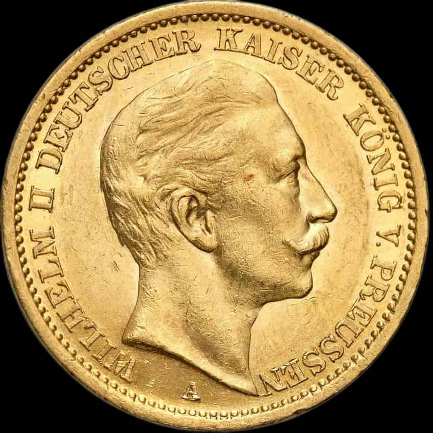 20 Marek Niemieckich Wilhelm II Różne Roczniki - image 1