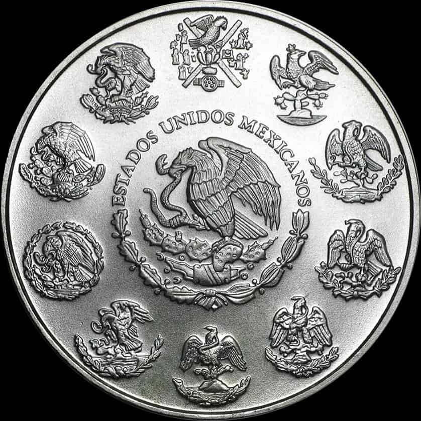 Mexican Libertad 1 uncja srebra 2008 - image 2