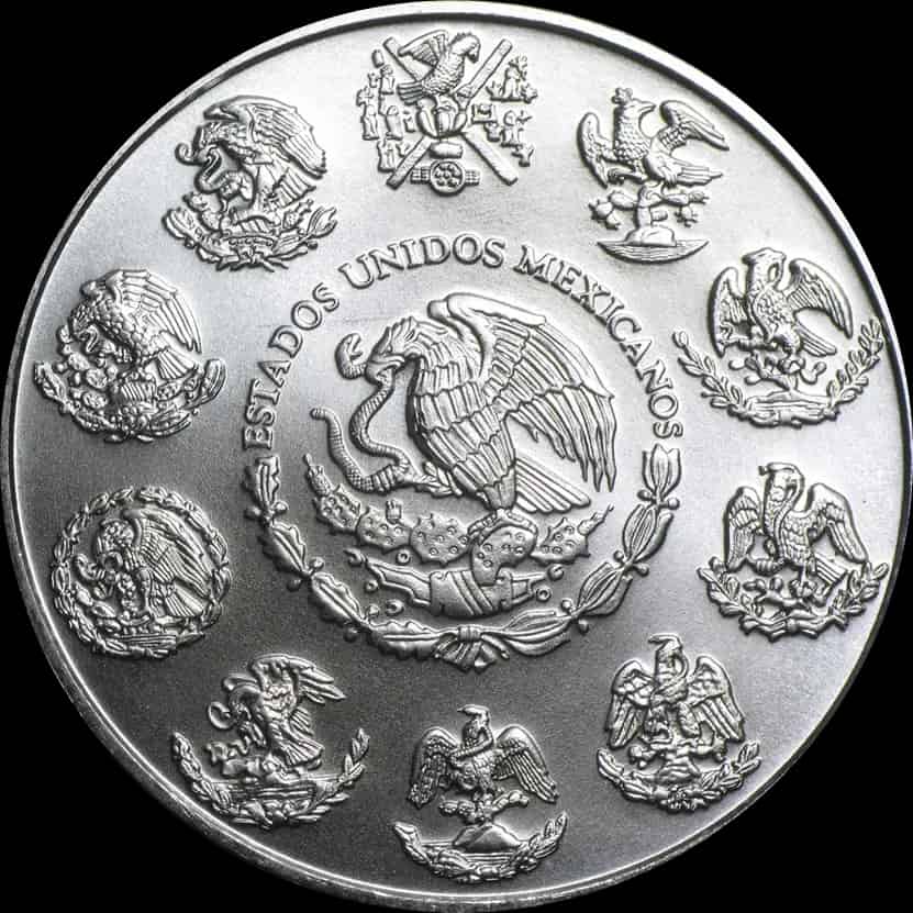 Mexican Libertad 1 uncja srebra 2010 - image 2