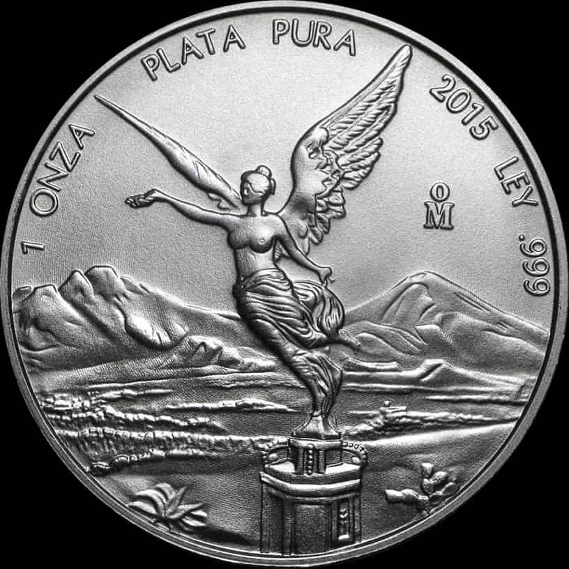 Mexican Libertad 1 uncja srebra 2015 - image 1