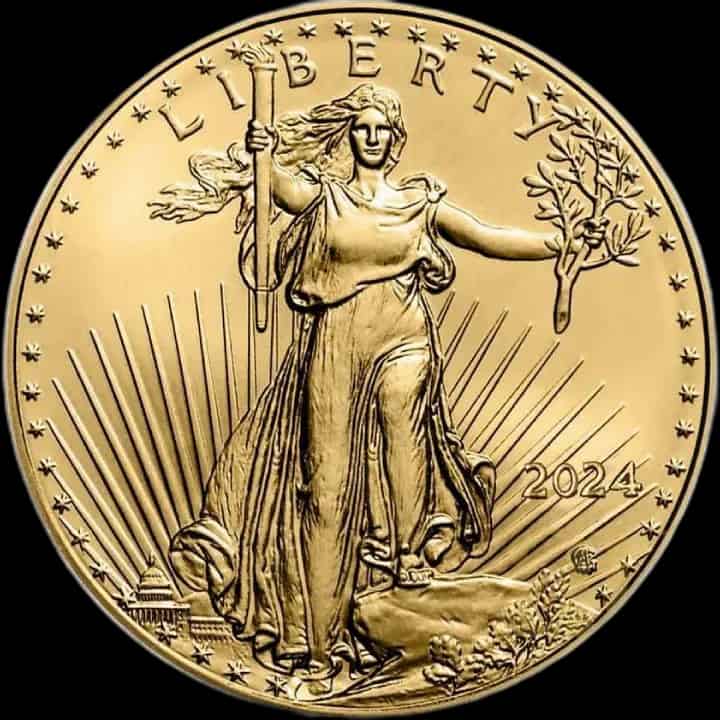 Amerykański Orzeł 1/2 uncji złota 2024 - image 1