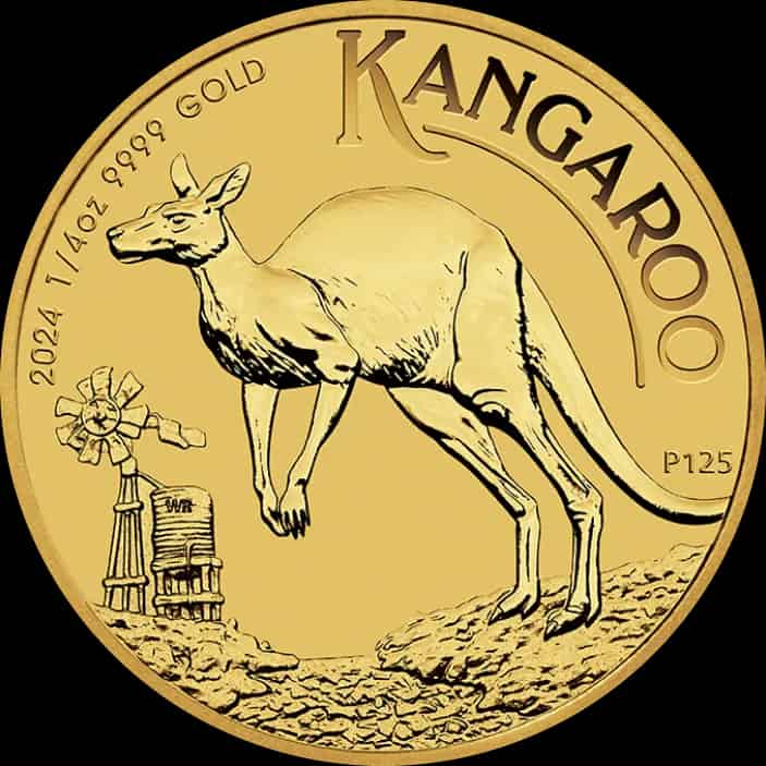 Australijski Kangur 1/4 uncji złota 2024 - image 1