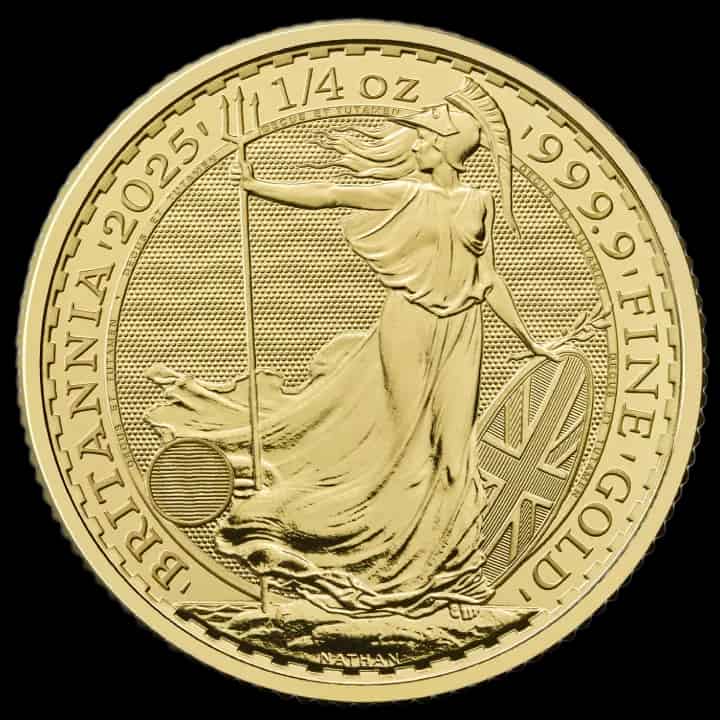 Britannia 1/4 uncji Złota 2025 - image 1