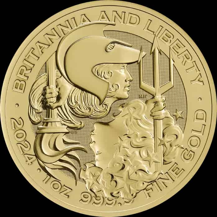 Britannia and Liberty 1 uncja Złota 2024 - image 1