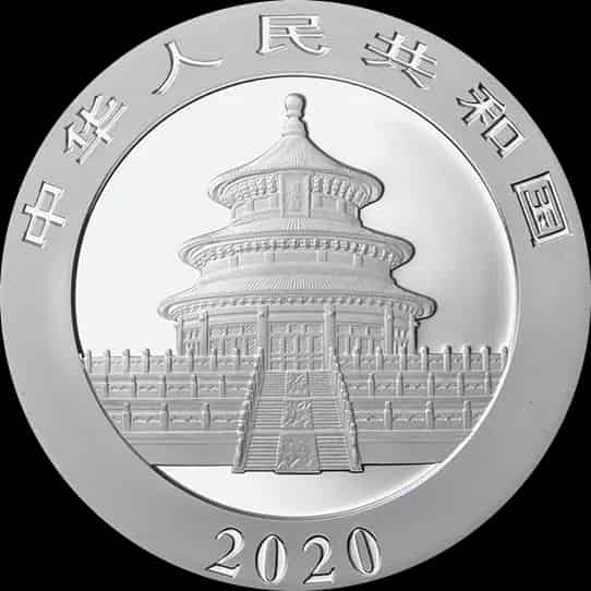 Chińska Panda 30g srebra 2020 - image 2