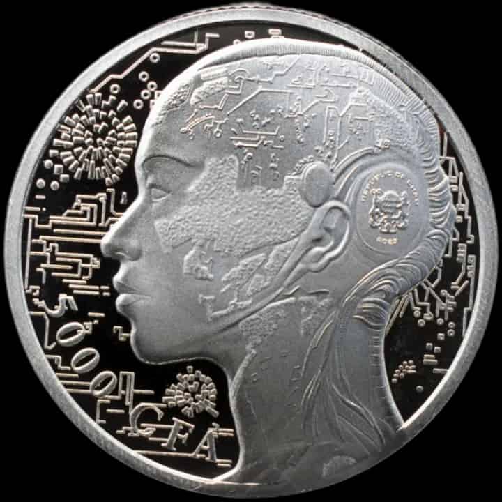 AI Coin 1 uncja Srebra 2023 - image 1