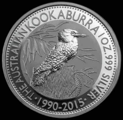 Kookaburra 1 uncja srebra 2015 - image 1