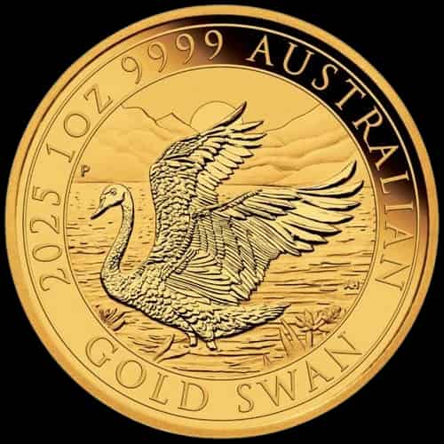 Australijski Łabędź 1 uncja złota 2025 - image 1