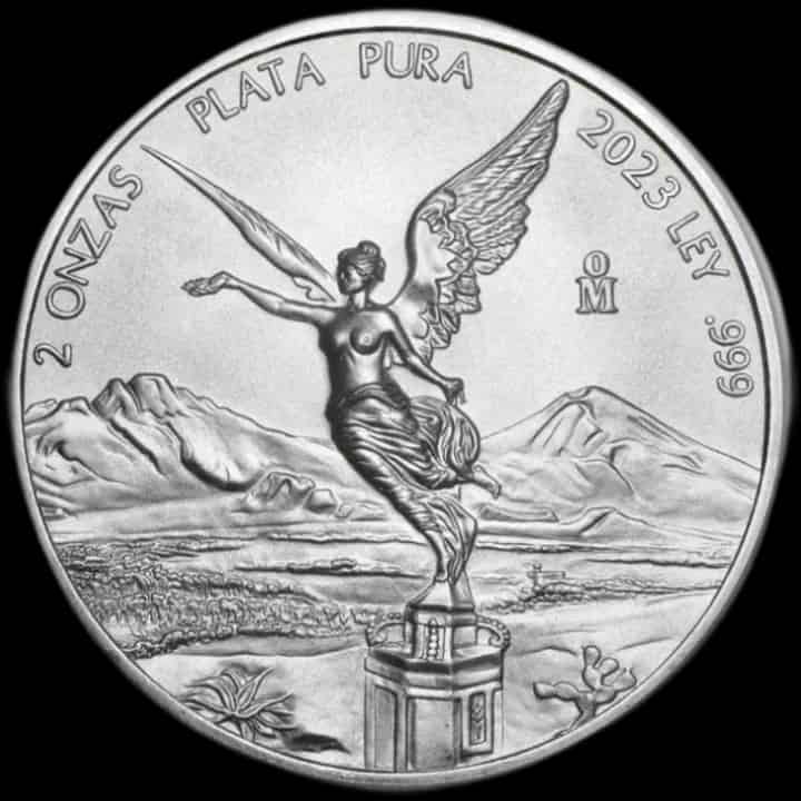 Mexican Libertad 2 uncje srebra 2023 - image 1