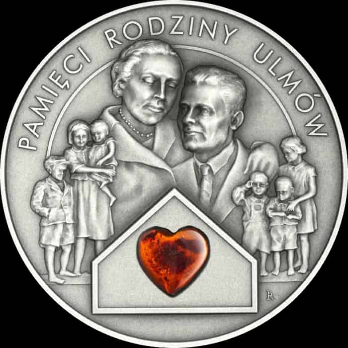 Pamięci Rodziny Ulmów 2 uncje Srebra 2024 - image 1
