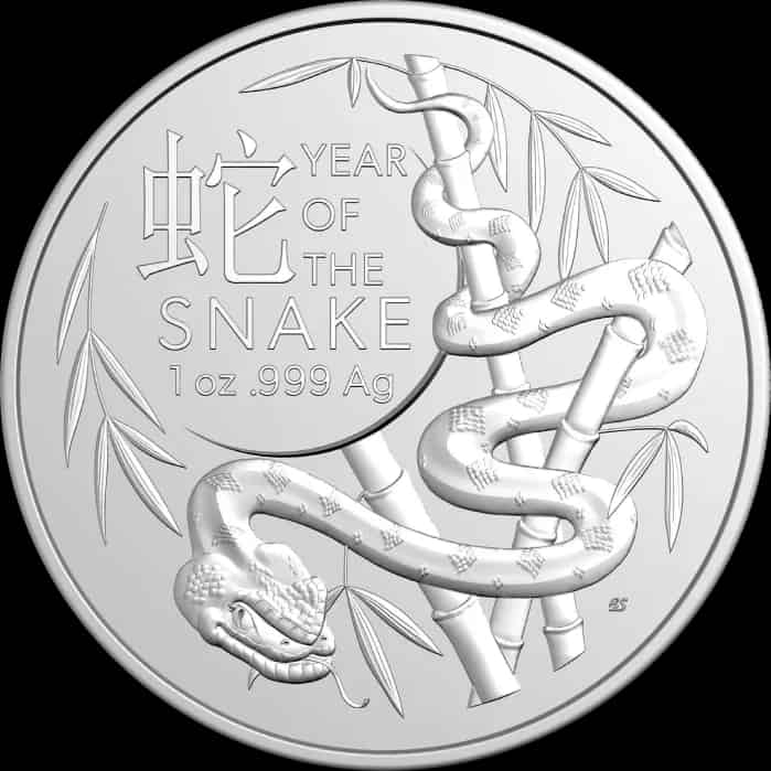 Lunar RAM Rok Węża 1 uncja srebra 2025 - image 1