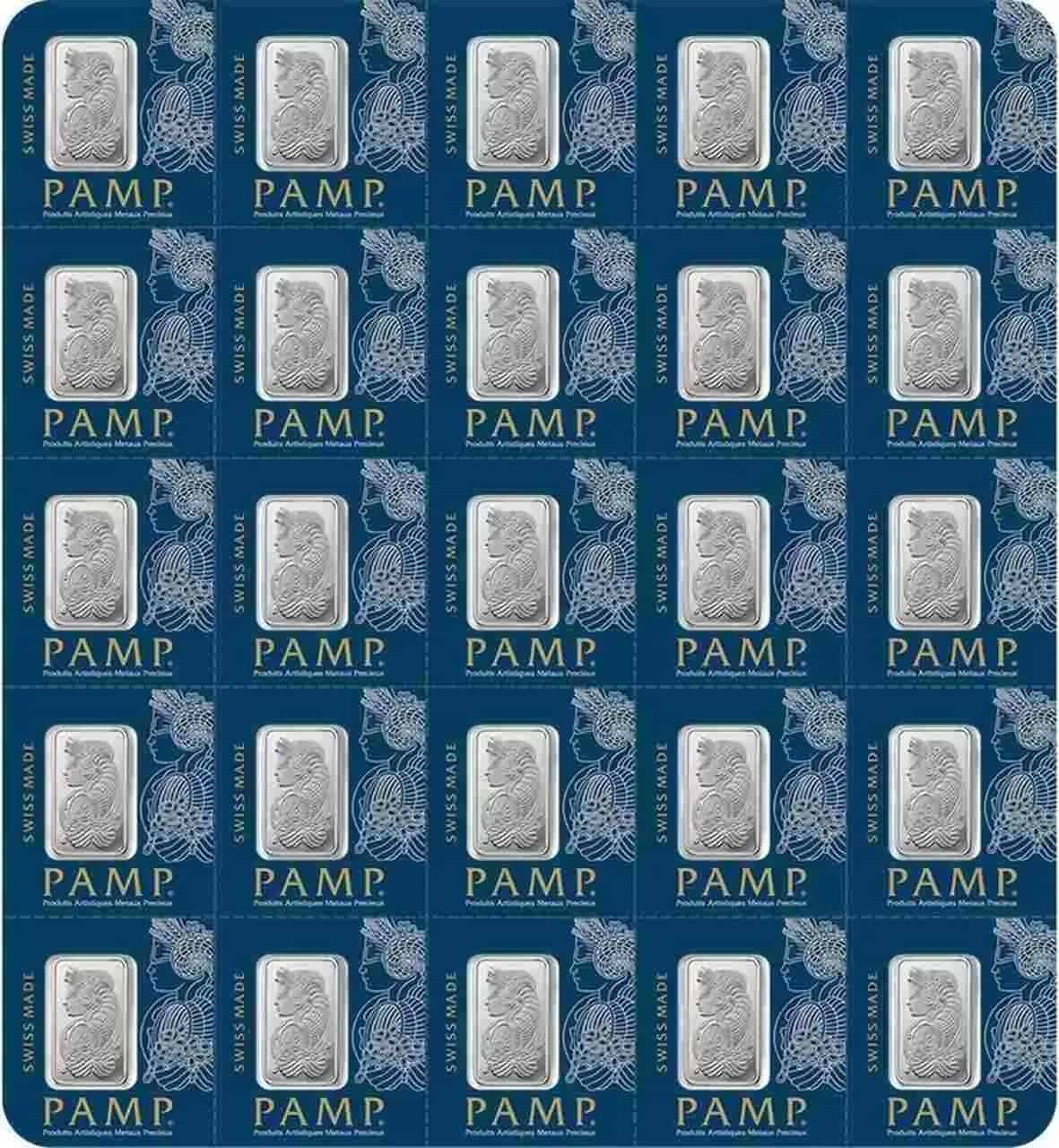 Sztabka Combibar 25x1g Platyny PAMP - image 1