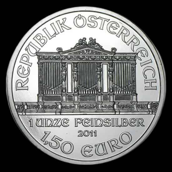 Wiedeński Filharmonik 1 uncja srebra 2011 - image 2