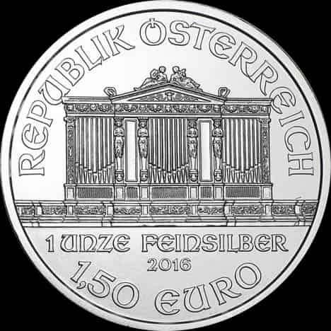 Wiedeński Filharmonik 1 uncja srebra 2016 - image 2