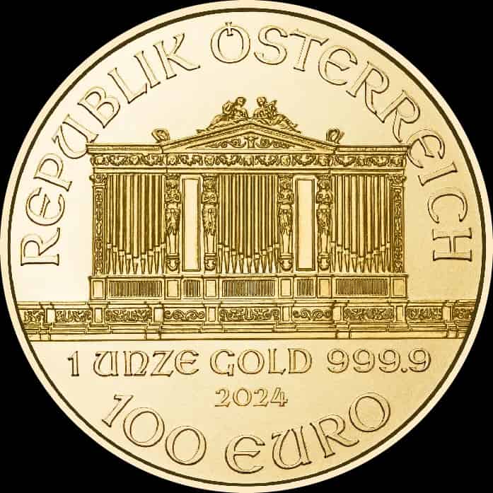 Wiedeński Filharmonik 1 uncja złota 2024 - image 2