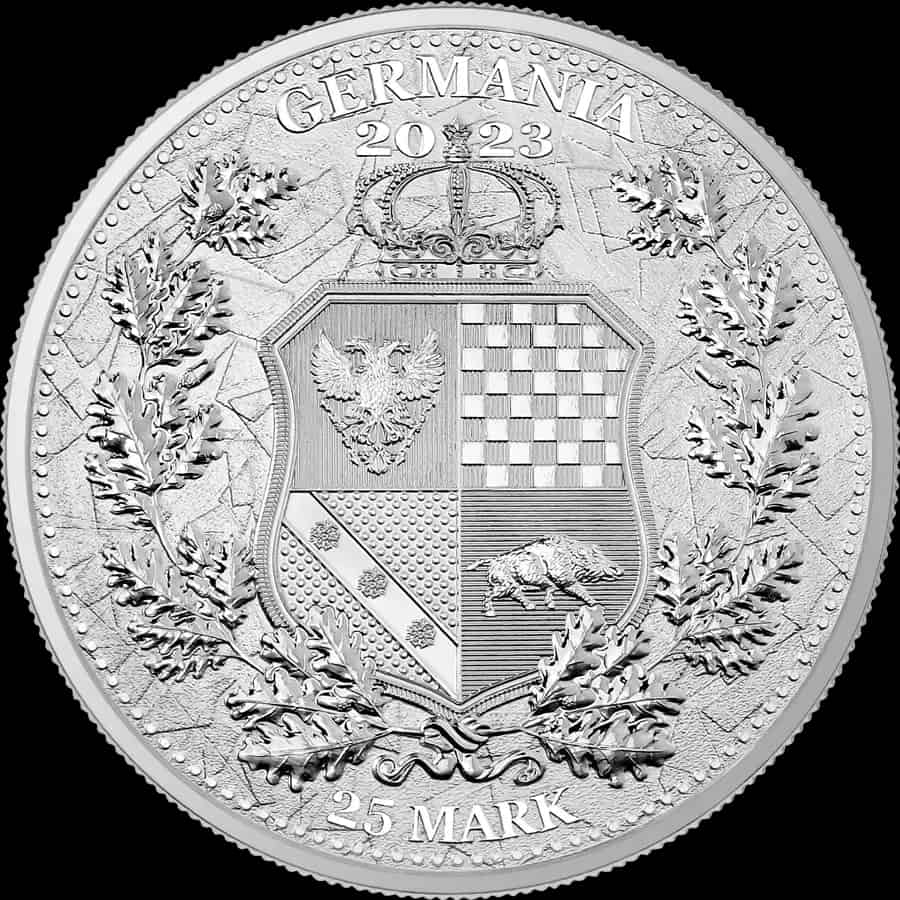 Allegorie: Galia i Germania 5 uncji srebra 2023 - image 2