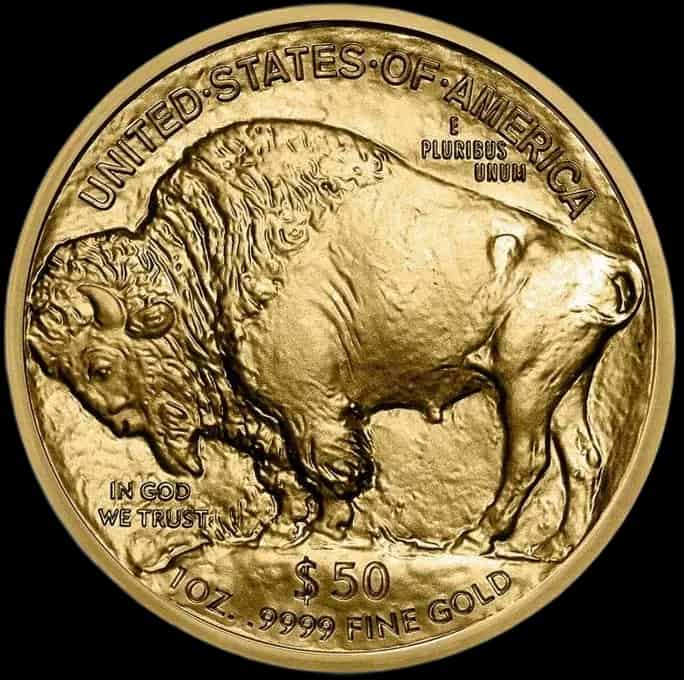 Amerykański Bizon 1 uncja złota 2023 - image 2